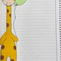 نقاشی پاورقی دفترمشق
