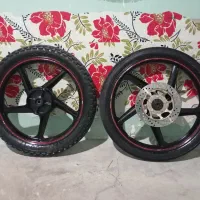 رینگ اسپرت پنج پر با لاستیک