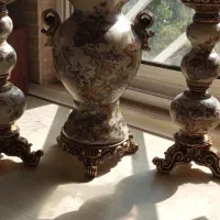 گلدان و شمعدان آنتیک