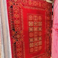 فرش ۴متری و 6متری بلوچی قرمز سنتی آکرولیک|فرش|مشهد, طلاب|دیوار