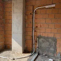 لوله گذاری توکار کولرگازی