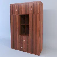 کمد لباس ویترین دار|جاکفشی، کمد، دراور|رشت, منظریه|دیوار