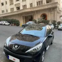 خودرو 207 مدل 99 استثنایی با رینگ فابریک