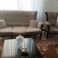 مبل شش نفره نیمه سلطنتی