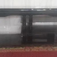 میز زیزتلویزیونی شیشه ای رنگ مشکی|میز تلویزیون|یاسوج, |دیوار