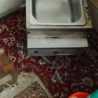 سرخ کن استیل تک لگنه