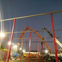 ساخت سوله وسقف شیروانی گلخانه صنعتی پل جرثقیل|خدمات پیشه و مهارت|فلاورجان, |دیوار