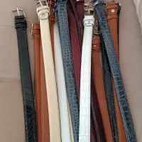 کمربند زنانه چرم اصل