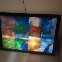 ساعت دیواری گل مصنوعی کیف مجلسی