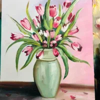 اثر هنری رنگ روغن