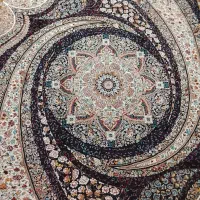 یک عدد فرش ماشینی ۹متری نو