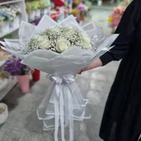 دسته گل عروس ژیپسوفیلا طبیعی تولد عشقولانه کادو|گل و گیاه طبیعی|فردیس, فردیس|دیوار