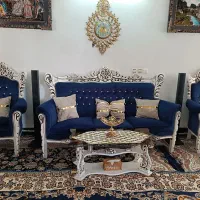 مبل سلطنتی نه نفره|مبلمان خانگی و میز عسلی|بروجرد, |دیوار