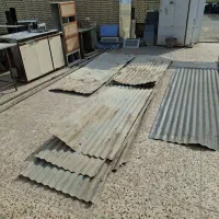 مقداری پلیت ورق لوله برا سایبان کپر|مصالح و تجهیزات ساختمان|بهبهان, |دیوار