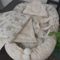 تشک گارددار رنگ کرم نوخریدازتولیدکننده قسطی داریم