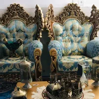 مبل سلطنتی ومیز نهار خوری