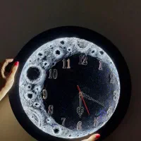 ساعت دیواری ماه