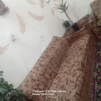 مبل ال ۷ نفره همراه با دوتا پرده