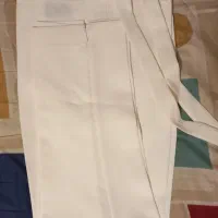 شلوار کرپ مازراتی سفید کاملا نو