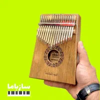 کالیمبا/تیغه استیل/همراه چکش کوک و کاور