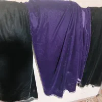 پارچه مخمل ساده پنج هزار مارک یوشین متری 600 مقطوع