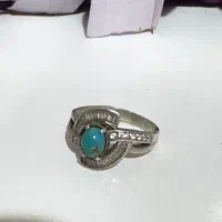 انگشتر نقره فیروزه اصل نیشابور
