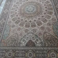 جفت9متری خاطره کاشان700شانه اصل سالم دستبافت گونه|فرش|ماهدشت, |دیوار
