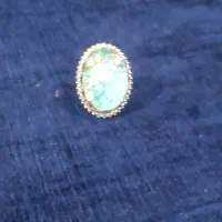 انگشتر فیروزه نیشابوری کلکسیونی قواره بزرگ