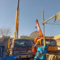 نیسان  خاور۷تن جرثقیل حمل جابه جایی اسکلت ۵ر