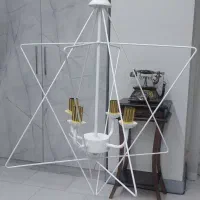 لوستر 4شعله|لوستر و چراغ آویز|کرج, شهرک بنفشه|دیوار