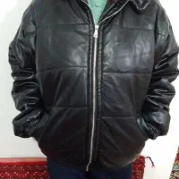 کاپشن چرمی