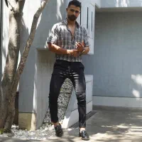 شلوار مردانه مشکی مدل