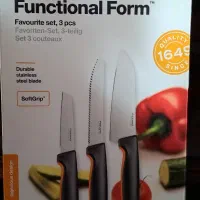 ست سه تایی چاقو آشپزخانه فیسکارس fiskars