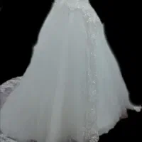 لباس عروس دنباله دار