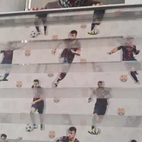 پرده زبرا ورزشی بارسلونا