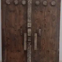 درب چوبی