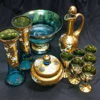 ست ظروف چک تزئینی