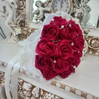 دسته گل عروس|گل مصنوعی|مرودشت, ثبت احوال|دیوار