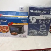 اون توستر وجارو برقی سطلی