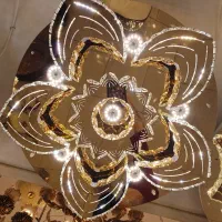 لوستر گریستالی|لوستر و چراغ آویز|تبریز, |دیوار