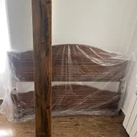 تخت خواب با عرض ۱۴۰ و طول ۲ متر|تخت و سرویس خواب|رامسر, |دیوار