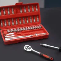 آچار بکس 46 عددی (آکبند شرکتی) جعبه ابزار حرفه ای|ابزارآلات|زاهدان, |دیوار