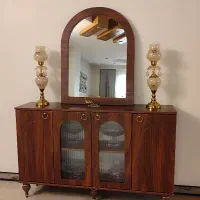 آینه کنسول و میز تلویزیون نو