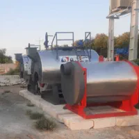 دیگ بخار ۱تن اماده بارگیری