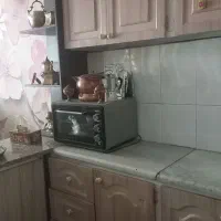 کابینت فلزی آشپزخانه همراه هود|آب‌چکان و نظم‌دهنده ظروف|ورامین, ورامین|دیوار