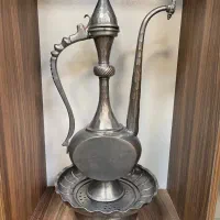 آفتابه لگن مسی قدیمی