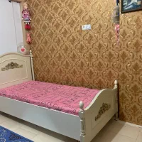 تخت تک نفره با خوشخواب با دراور