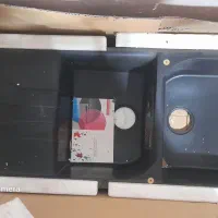 سینک گرانیتی،هود و گاز شیشه ای استاندارد