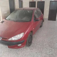 پژو206 مونتاژفرانسوی موتورTU3 مدل83 قرمز