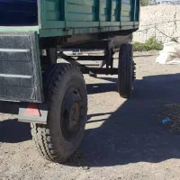 تریلی پشت تراکتوری